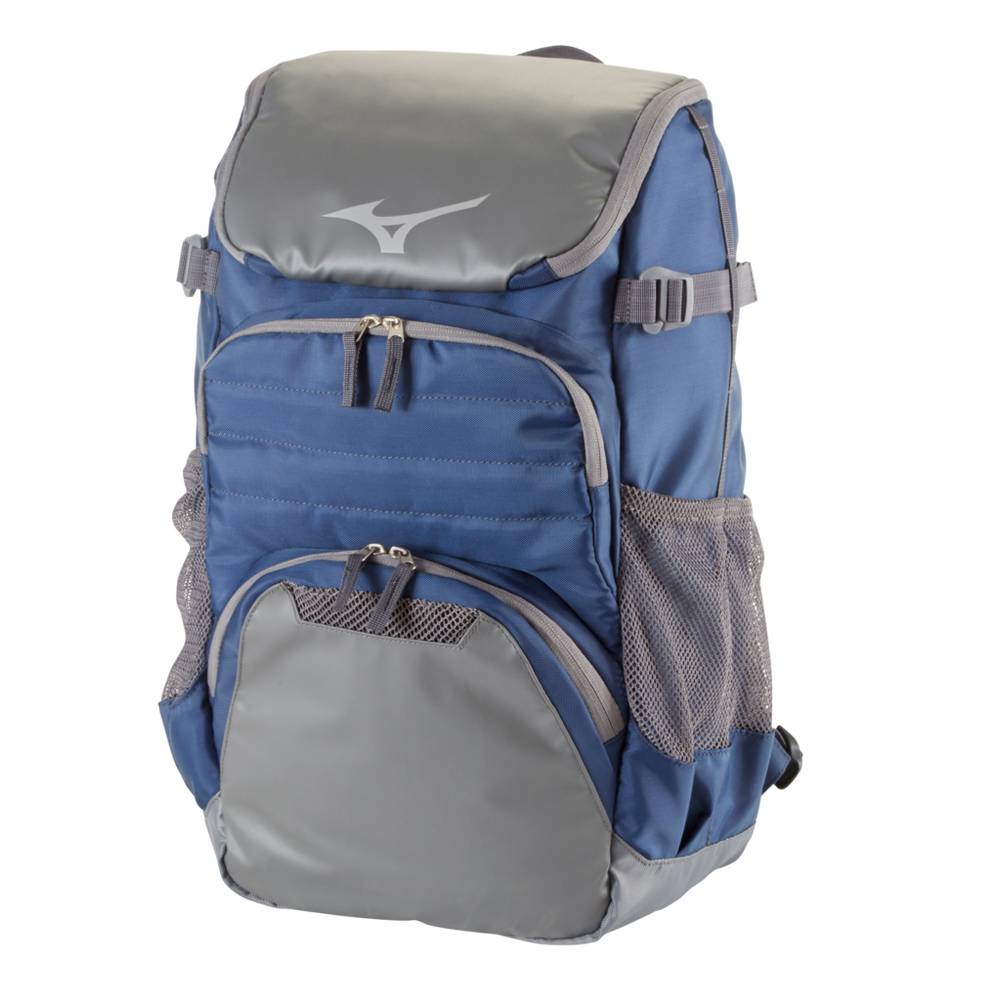 Mochila Mizuno Baseball Organizer OG5 - Homem - Azul Marinho/Pretas - LFZPD2971